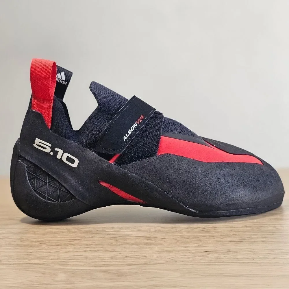 Adidas Five Ten Aleon Climbing Shoes Men's 11 Black Red Stealth C4 BC0861 510